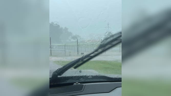 Flooding in Ackerman, Mississippi