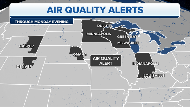 Current Air Quality Alerts.