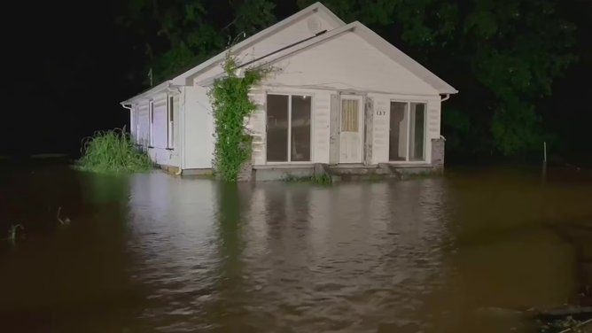 A treat of dangerous amounts of rainfall prompted a Flash Flood Emergency in western Kentucky on Wednesday morning as waves of thunderstorms pushed through Wingo.