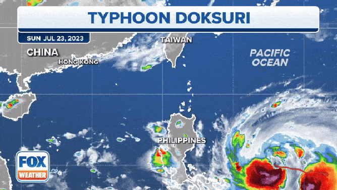 Typhoon Doksuri leaves at least 2 dead and displaces thousands in the northern Philippines, WJHL