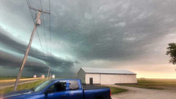 Shelf Cloud over Illinois