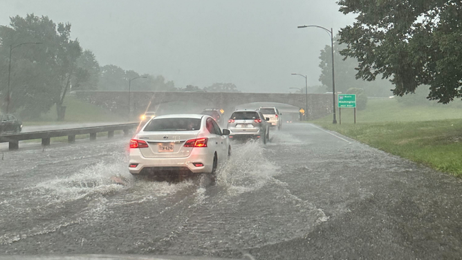 Storms cause flooding around Washington, D.C. July 14, 2023.