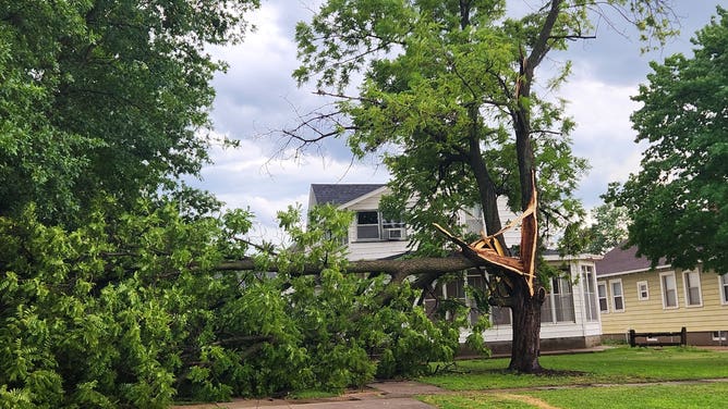 Kansas Storm damage