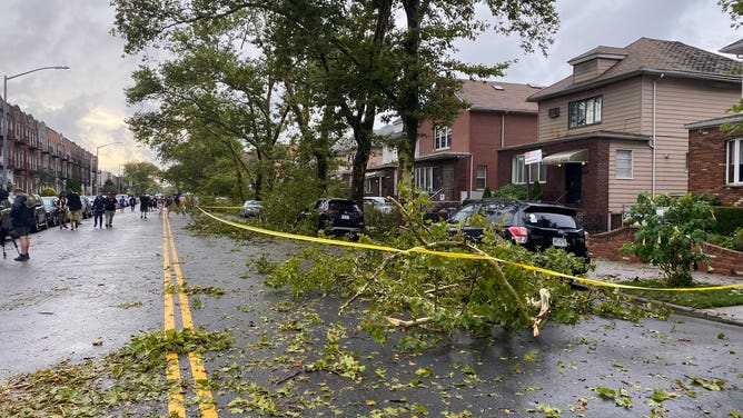 New York storm damage