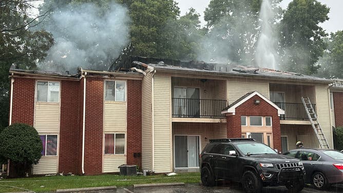 Indianapolis lightning fire