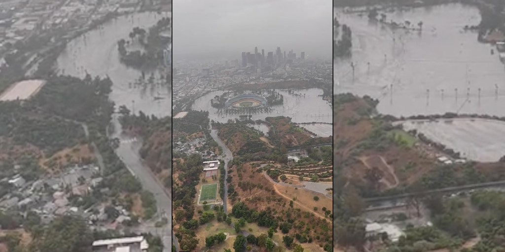 FACT FOCUS: Is Dodger Stadium flooded? No, it was just an illusion