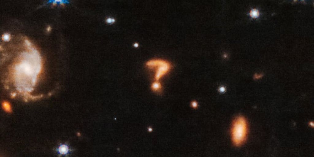 Telescope Spots Giant Question Mark Floating Around The Cosmos | Fox ...