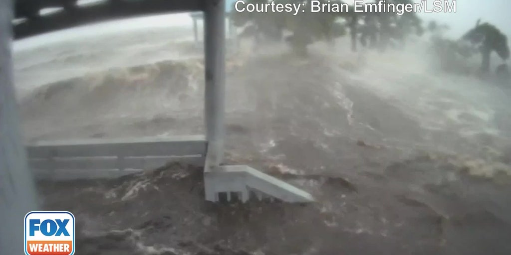 Storm Chaser Goes Through Ferocious Eye Of Hurricane Idalia As It Made ...