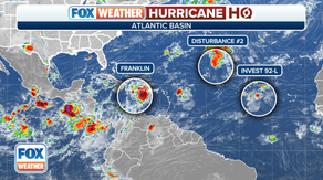 Tropical activity heats up in busy Atlantic as NHC tracks 1 storm, 3 disturbances
