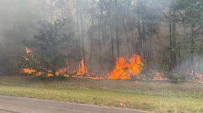I-10 in southern Mississippi shut down due to large wildfire