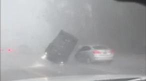 Watch: Tornado spawned by Idalia flips car in South Carolina