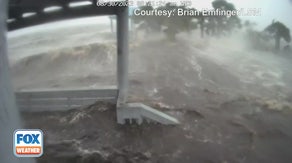 Storm chaser goes through ferocious eye of Hurricane Idalia as it made Florida landfall