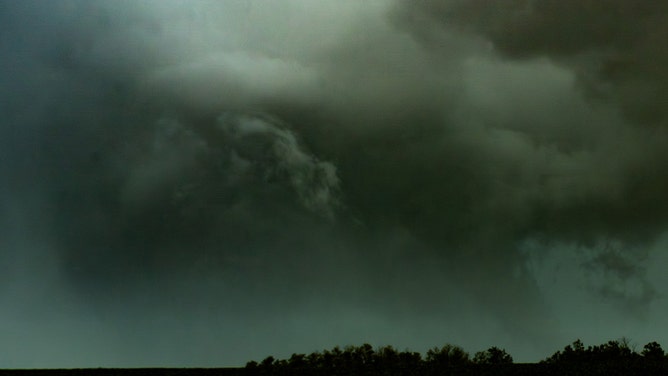 Austin Jones said he caught the tornado north of Richmond, Missouri, about 6 p.m. Friday.
