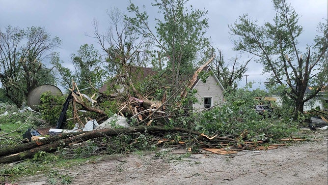 Baring, Missouri, experienced a possible tornado that resulted in the destruction of multiple homes Friday evening, August 4, 2023. Fortunately, there have been no major injuries reported, only minor ones.