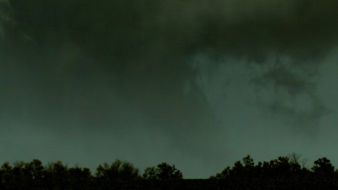 Austin Jones said he caught the tornado north of Richmond, Missouri, about 6 p.m. Friday.