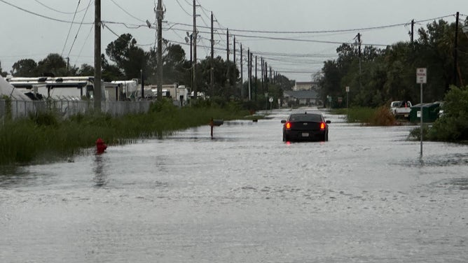 Flooding from Idalia in Charlotte County in southwest Florida.