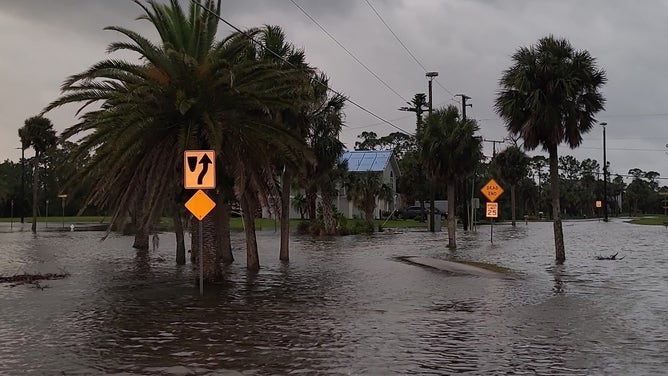 Flooding from Idalia in Charlotte County in southwest Florida.