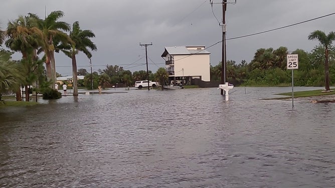 Flooding from Idalia in Charlotte County in southwest Florida.