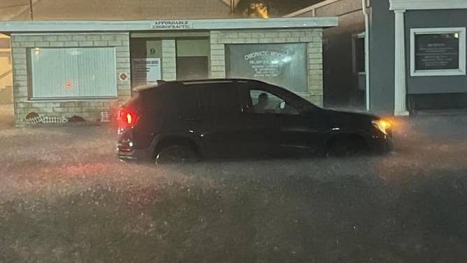 Flooding from Idalia in Charlotte County in southwest Florida.