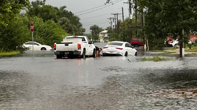 Flooding from Idalia in Charlotte County in southwest Florida.