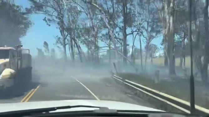 Evacuations have been ordered after several fires ignited in Hawaii on Tuesday.