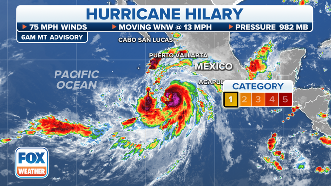 The latest information on Hurricane Hilary.