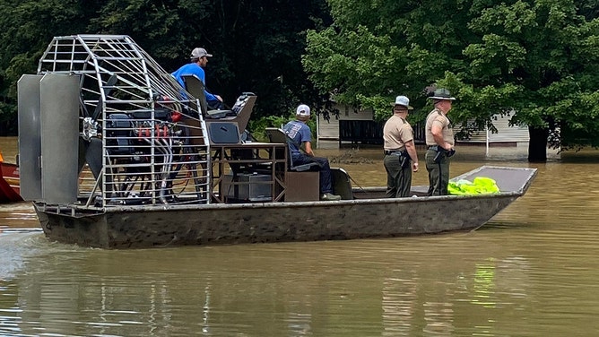 The Tennessee Highway Patrol assisted the Obion County Sheriff's Office and Union City police with evacuations from areas affected by the historic flooding that hit the area Friday.