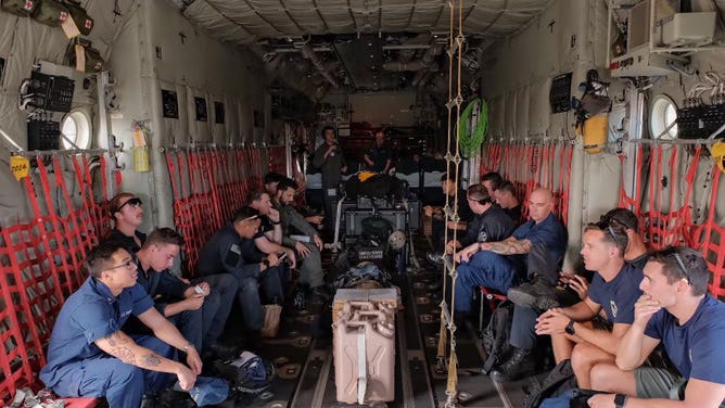 U.S. National Guard Hawaii Pacific crews continue rescue operations from the Maui Fires in Hawaii on Aug. 10, 2023. (Image: USGS Hawaii Pacific/Twitter)