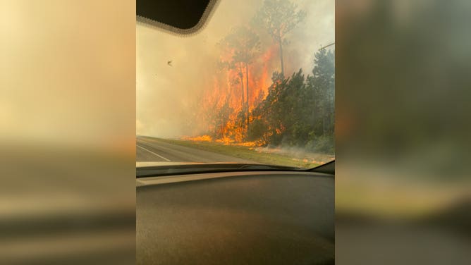 Mississippi Highway Patrol Fire