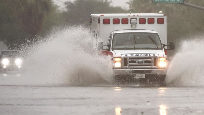 Tropical Storm Hilary Brings Wind and Heavy Rain to Southern California