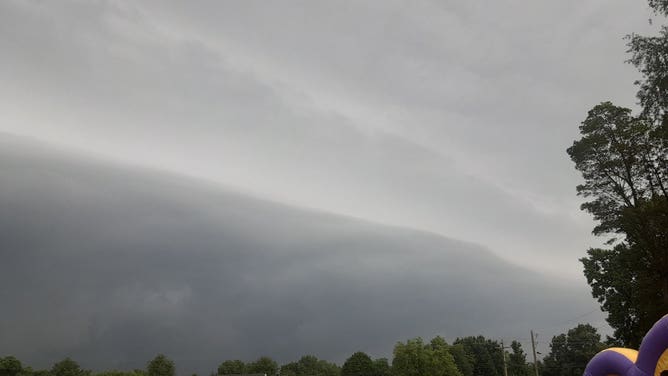 Owensboro, Kentucky storm cloud