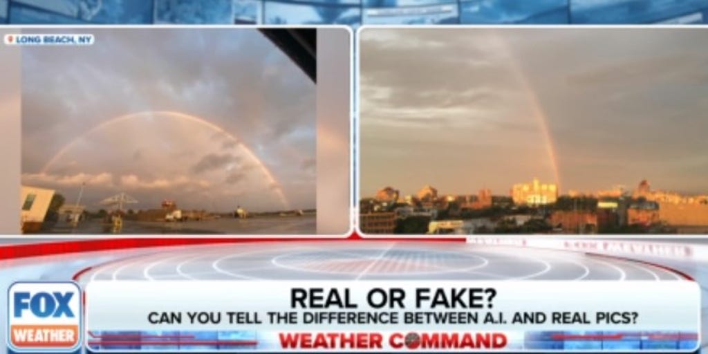 Real or fake? How to spot weather images generated by AI