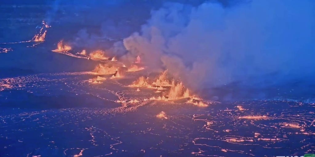 Hawaii's Kilauea volcano awakens, begins to erupt for third time in