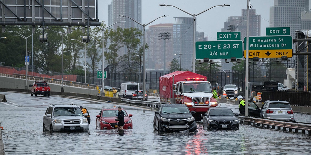 Widespread Flash Flooding Grinds New York City To Halt Amid Record ...