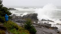 Second US death reported as Lee lashes New England with high winds, dangerous waves
