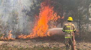 Over 4,000-acre wildfire in Southeast Texas, some containment