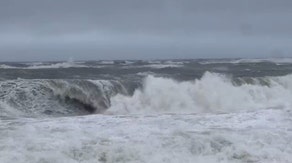 Ophelia’s remnants continue to batter US coast with large waves, strong winds from mid-Atlantic to Northeast
