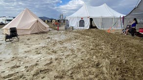 Death reported at Burning Man festival in Nevada as thousands of attendees get stranded by monsoon flooding