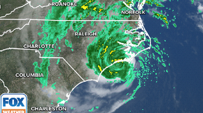Tropical Storm Ophelia makes North Carolina landfall, lashing mid-Atlantic coast with wind, storm surge