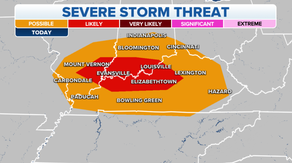 Severe storms across Ohio Valley could bring tornado threat Wednesday