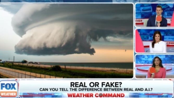 Real or fake? How to spot weather images generated by AI