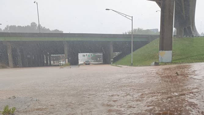 Flooding in Atlanta. Sept. 14, 2023.