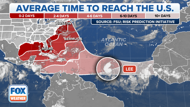 Tropical Storm Lee is expected to become a hurricane later Wednesday and is likely to rapidly intensify into an extremely dangerous major hurricane by Saturday, the National Hurricane Center said.