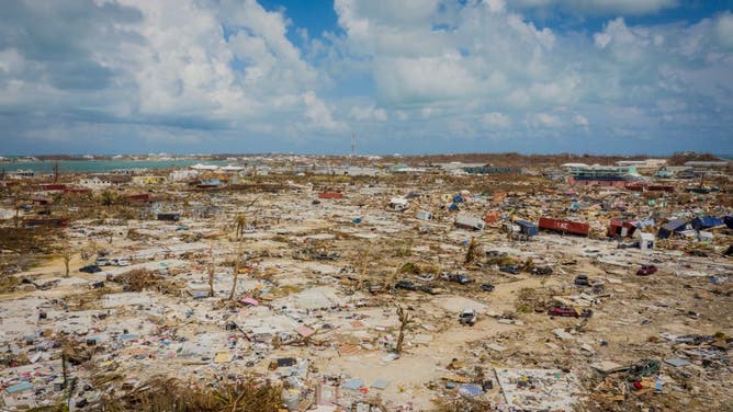 Aftermath of Hurricane Dorian in Bahamas