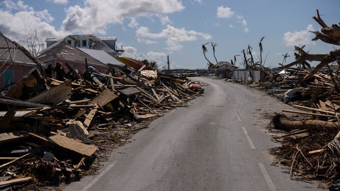 Aftermath of Hurricane Dorian in Bahamas