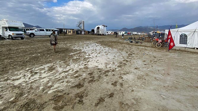 Death reported at Burning Man festival in Nevada as thousands of attendees  get stranded by monsoon flooding
