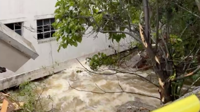 Damage in Leominster, Massachusetts