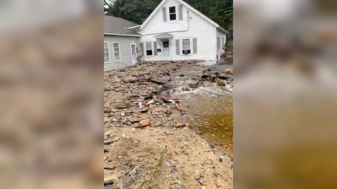 Damage in Leominster, Massachusetts