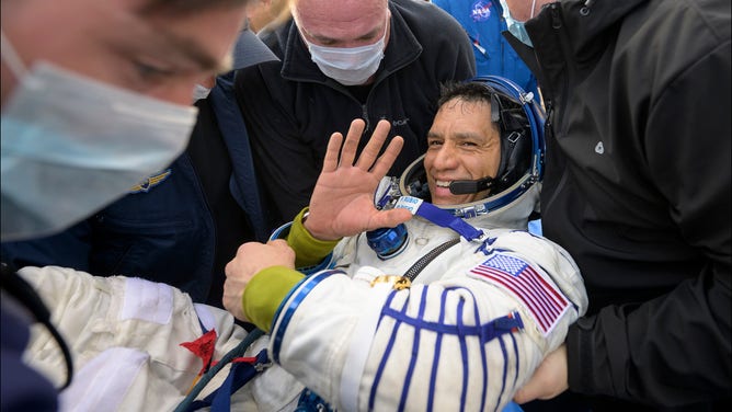 NASA astronaut Frank Rubio returns to Earth