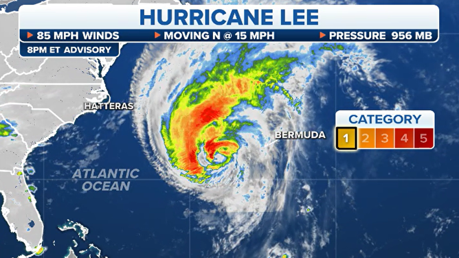 Tracking Hurricane Lee